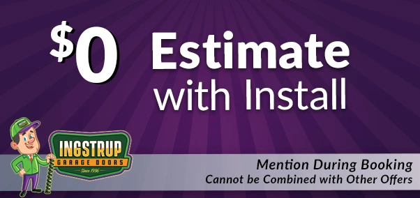 $0 estimate with install