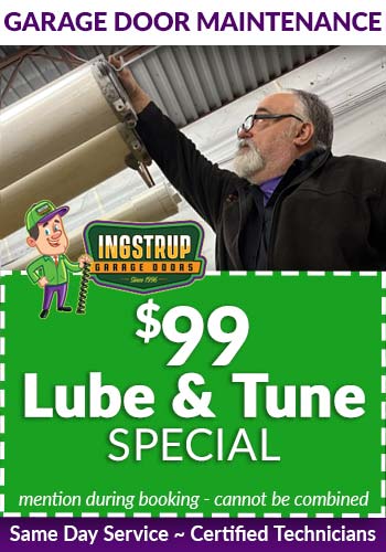 garage door maintenance in Lansing