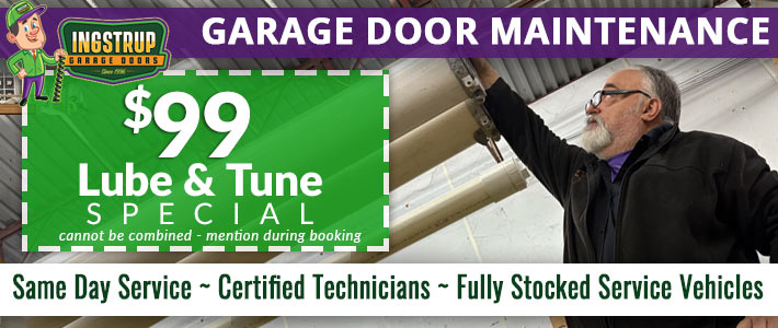 garage door maintenance in Lansing