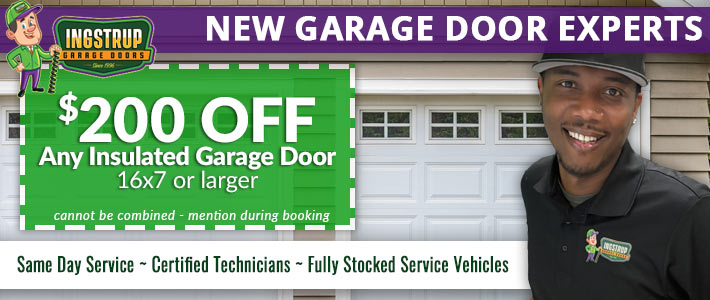 new-garage-doors in Lansing